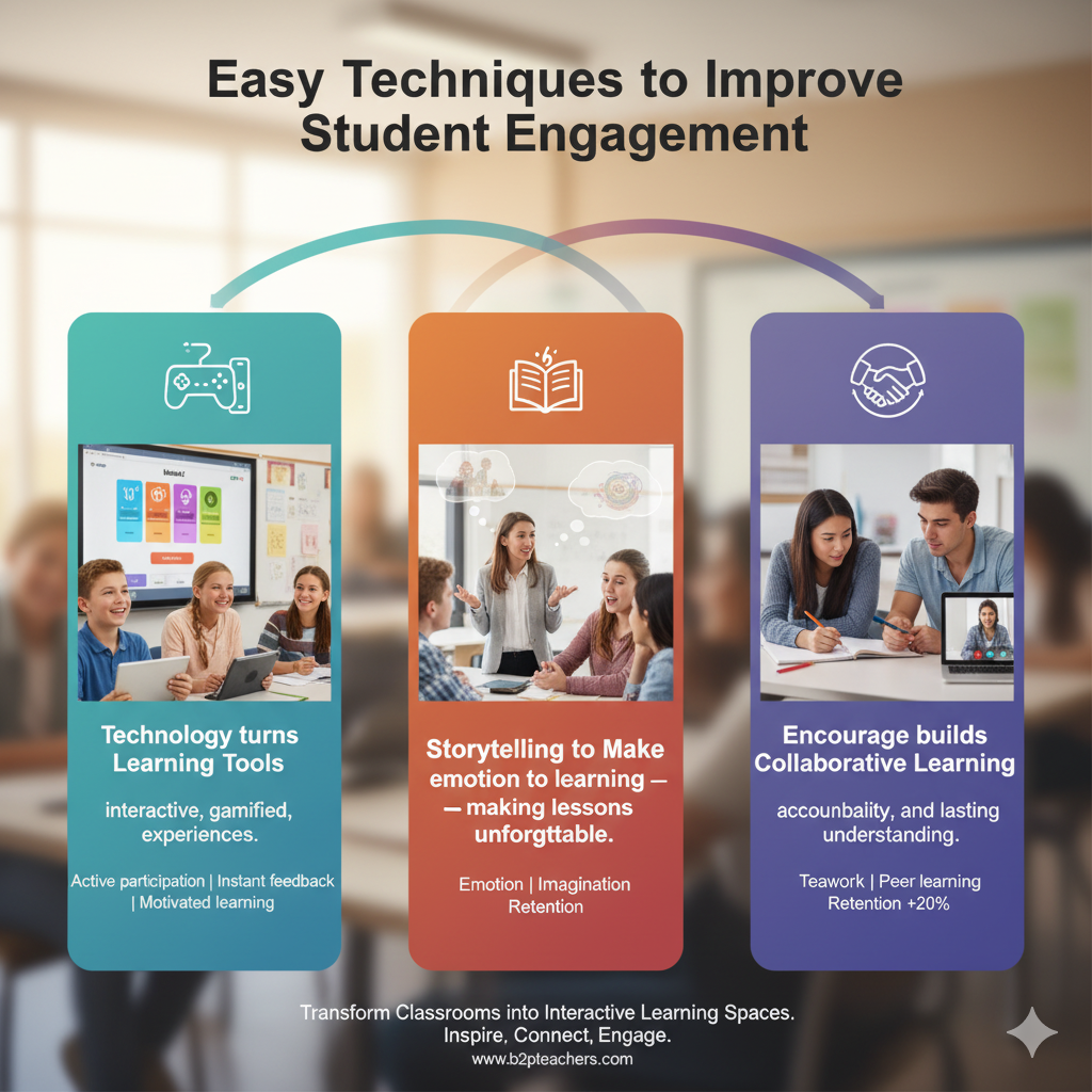 7 Easy Techniques to Improve Student Engagement